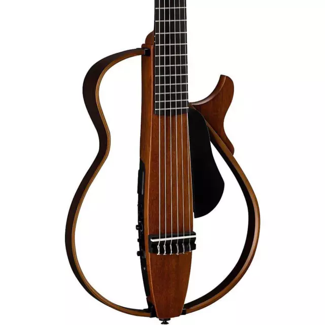 Yamaha SLG200N Nylon-String Silent Guitar, Natural w/ Gig Bag