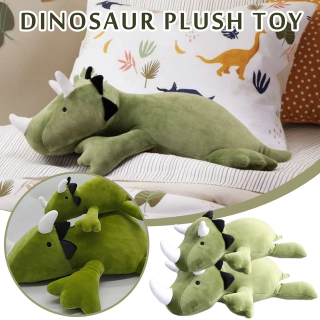 DINOSAUR WEIGHTED TOY Cuddle & Squeeze Pillow Stuffed Animal Doll Soft