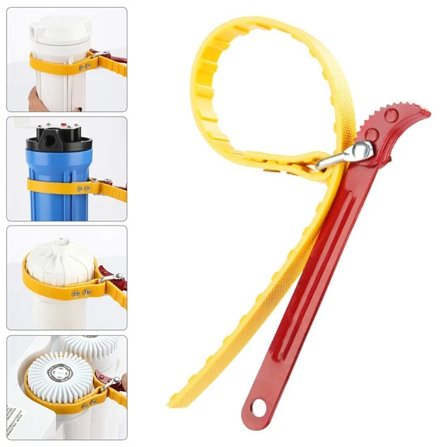 Clés de ceinture Clé à sangle en caoutchouc Clé à molette Outils à main