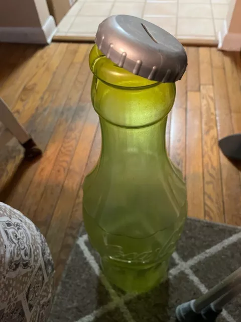 Plastic Coca Cola Bottle Giant Large Tall Big Coin Storage Piggy Bank Money Safe