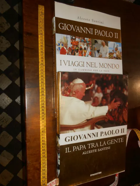 Gg Libro: Giovanni Paolo Ii I Viaggi Nel Mondo Il Papa Tra La Gente - Santini