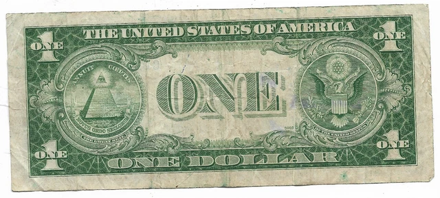 Rare Old US Blue Seal 1935 Dollar Bill Collection Silver Certificate LOVE NOTE!! 2