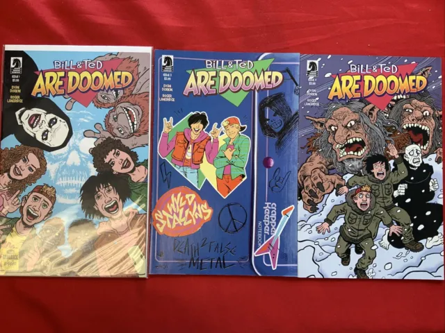 Bill & Ted Are Doomed #1,3,4 Issues VF/NM 2020 Dark Horse Comics HOHC