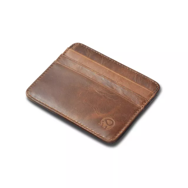 Men's  Minimalist Front Pocket Wallet,Slim&Thin&RFID Credit Card Card Holder