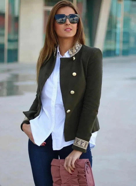Green velvet on sale jacket zara