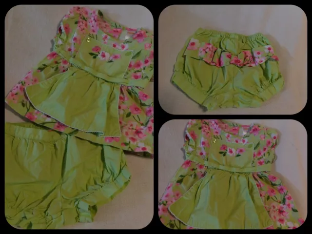 Size 2T Gymboree Spring Celebrations Top & Bloomers Outfit Spring Summer