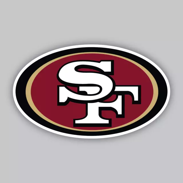 San Francisco 49ers Vinyl Sticker/Decal - NFL Football - NFC West - California