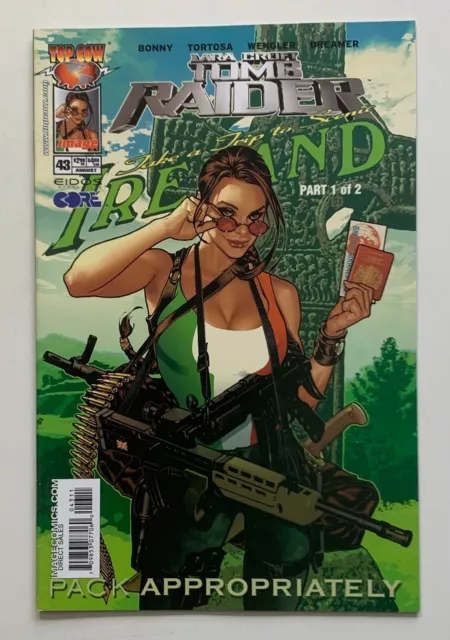 Tomb Raider #43 Adam Hughes Cover (Top Cow, Image 2004) VF comic
