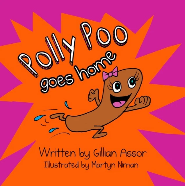 POLLY POO GOES HOME Toilet /Potty Training Book and Reward Chart £5.99