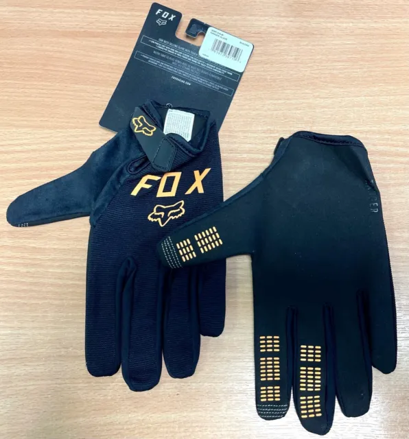 Fox Men's Ranger Glove 26597-016, Black/Orange, Size M