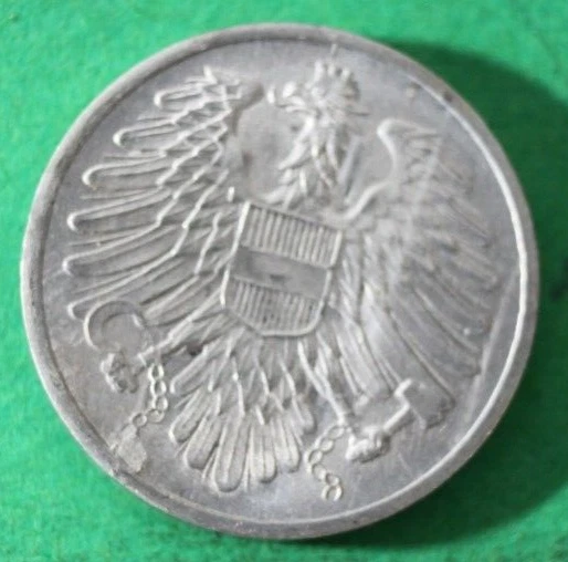 1966 Austria 2 Groschen **Nice Coin And Never Cleaned**