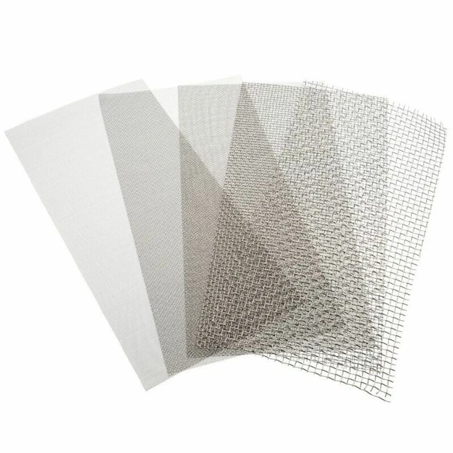 1* - Metal Stainless Steel 5/8/20/30/40 Mesh Woven Wire Filtration Screen Filter