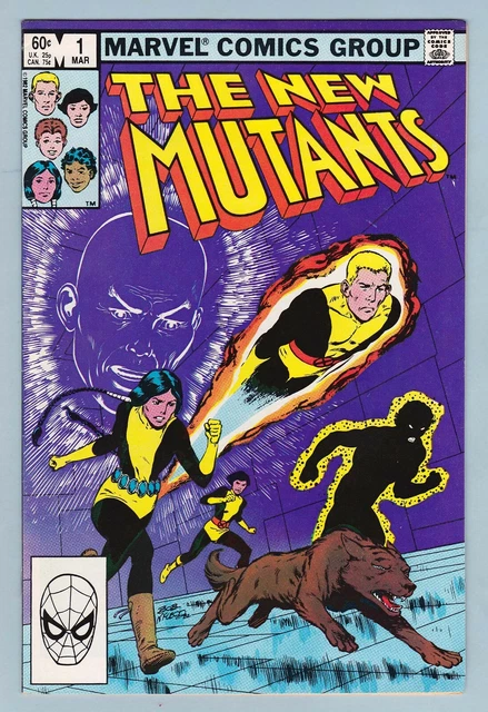 MARVEL COMICS GROUP -  THE NEW MUTANTS - Vol. 1, #1 - MARCH 1983