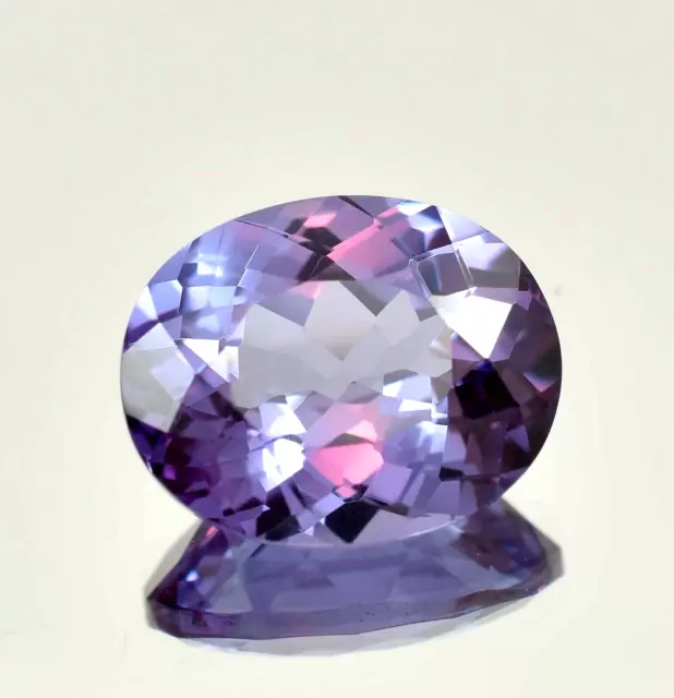 7.10 Ct Changement de couleur naturelle Alexandrite Belle forme ovale...