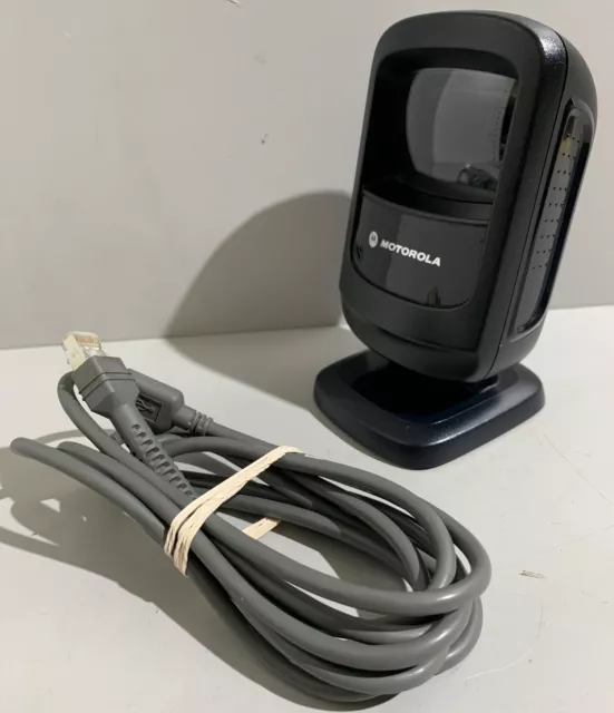 Black Motorola / Symbol DS9208-SR00004NNWW USB Barcode Scanner