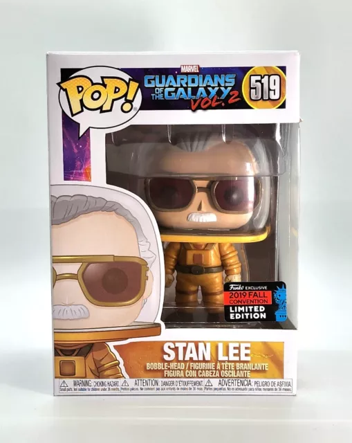 Stan Lee Signed Guradians Of The Galaxy #281 Funko Pop! Bobble-Head Vinyl  Figure (Lee)