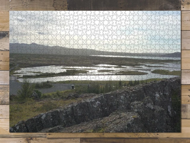 1000 piece puzzle for adults: Iceland Nature Landscape