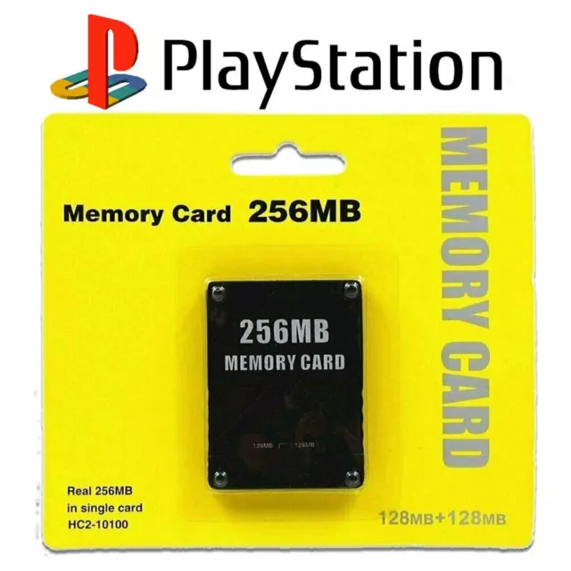 Nueva Tarjeta De Memoria Ps2 256Mb Para Sony Playstation 2