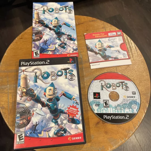 Robots (Sony Playstation 2, 2005) PS2 Complete TESTED CIB