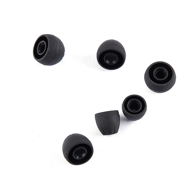 6pcs In-Ear Earcaps For KZ Earphones Silicone Covers Cap Replacement Earbud _Y9