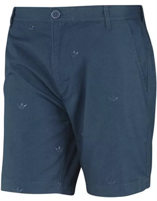 Adidas Originals Herren Bermuda Trefoil Pattern Short , Blau , W32 , Neu
