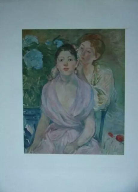 Reproduction Couleur D' Apres Berthe Morisot L' Hortensia 1894