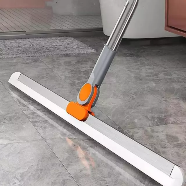 Cleaning Brush Long Handle Telescopic Magic Broom Silicone Floor Wiper✨h 3
