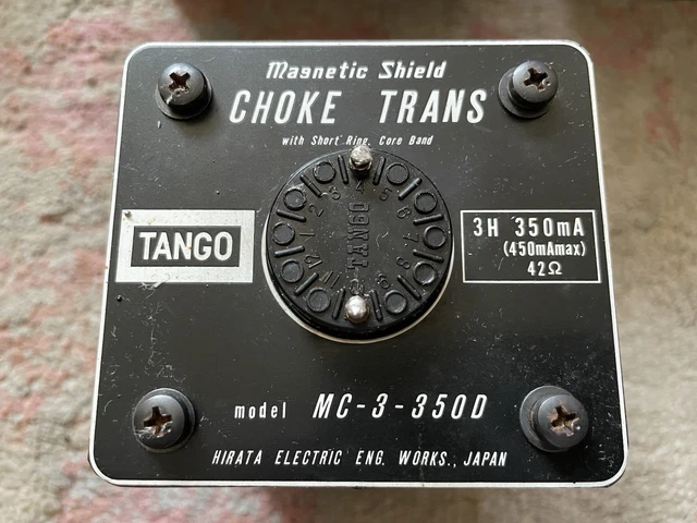 TANGO MC-3-350D CHOKE Transformer 1pc Tested Working Japan $328.71