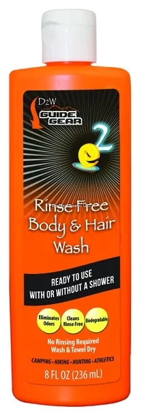 Dead Down Wind Unscented Rinse Free Biodegradable Body/Hair Wash 1251