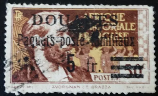 Afrika Äquatorial- Französisch Aef Briefmarke aus Perbunan N°1 ausgelöscht (