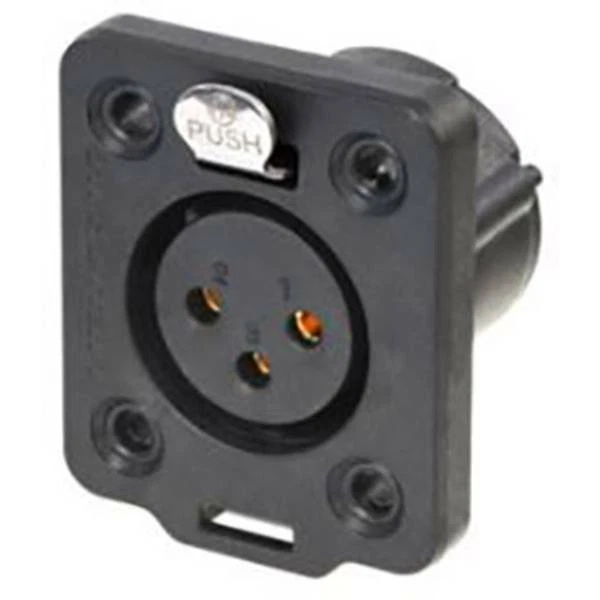 Neutrik connettore xlr presa poli 3 1 pz