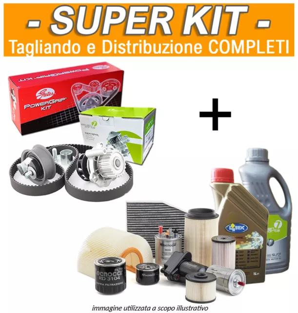 Kit Tagliando + Distribuzione COMPLETO Alfa Romeo GTV 2.0 T.SPARK 16V 110KW