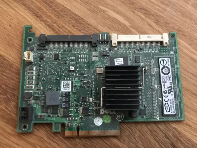 Dell  E2K-UCP-61-B Poweredge Perc 6i PCI-e X8 SAS RAID Controller Card DX481