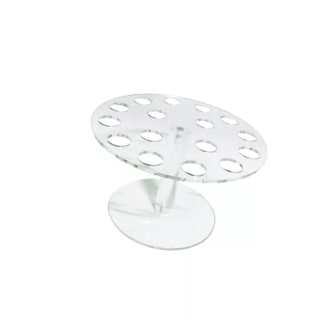 16-Hole Acrylic Ice Cream Stand for Parties and Sushi Rolls by Gelasimi