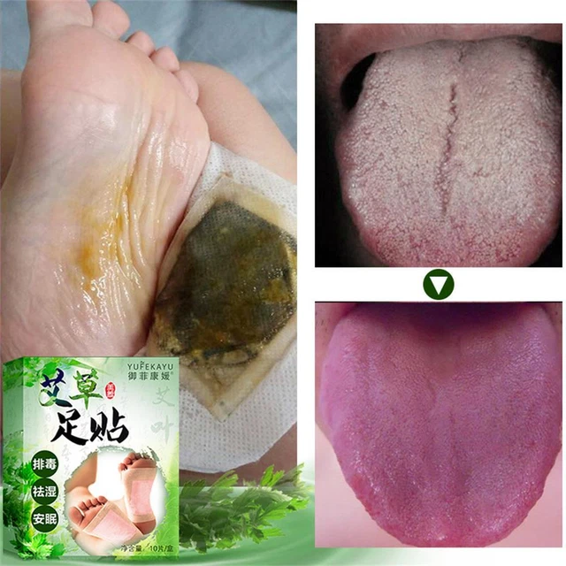 la desintoxicación detox - pasta yeso ajenjo - almohadillas medicina china
