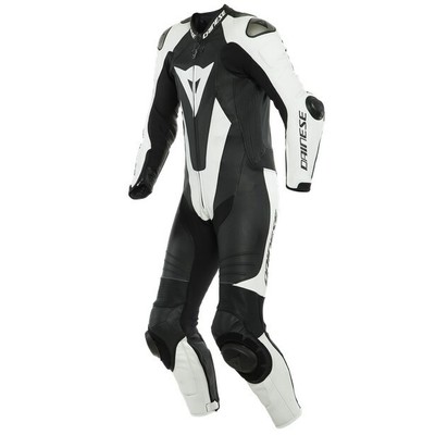 Dainese Dainese Imatra Lady Perforated Blanc Fluo Rouge Noir1 Piece Traje de carrera 