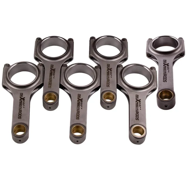 H-Beam Connecting Rods Bielle for Toyota Supra JZA70 1JZGTE 1JZGE 1JZ ARP 4.931"