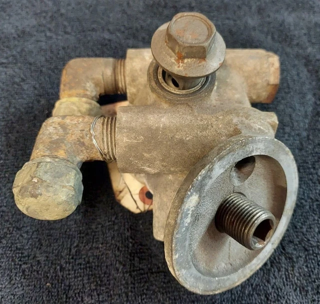 FORD 429 460 Oil Cooler and Filter Adapter E7TE6884JA OEM 339.99