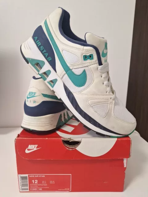 Nike Air Stab OG 'Emerald Green' size 12US 46EU Rare Deadstock Model