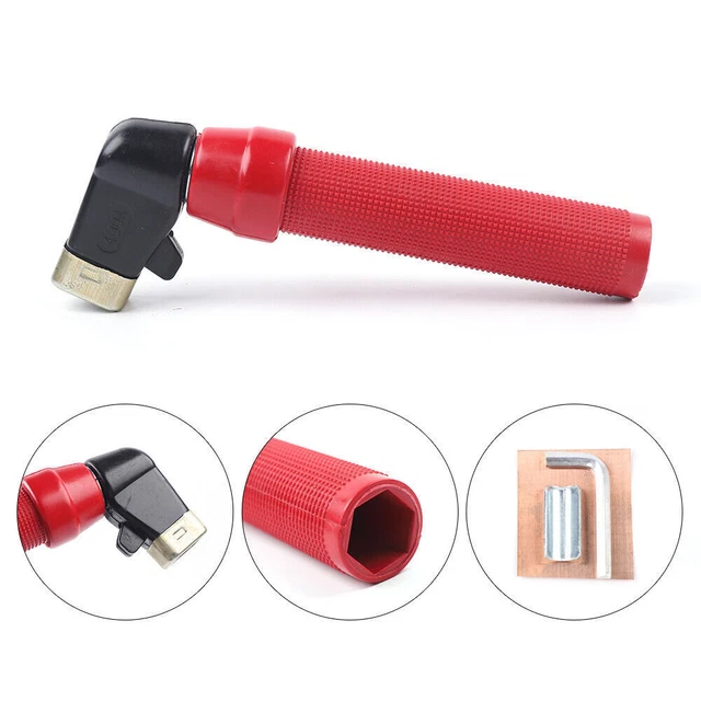 Insulated Electrode Holder Stinger Cable MMA Stick Welding Rod 400A US