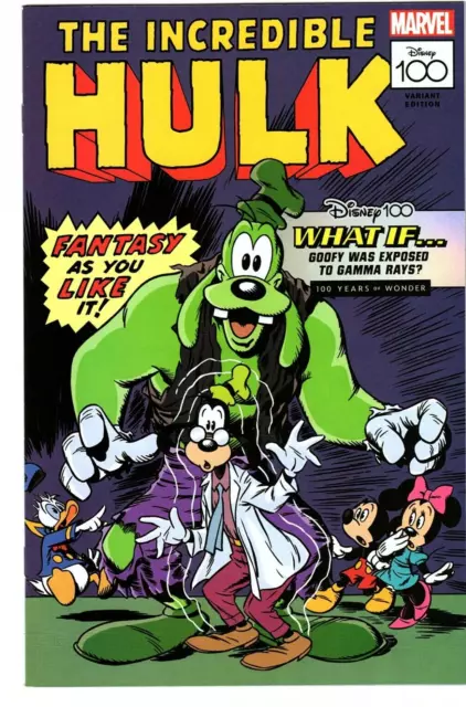 Amazing Spider-Man # 21 (Marvel)2023 - Hulk 1 Homage Variant Disney 100 - NM/NM+