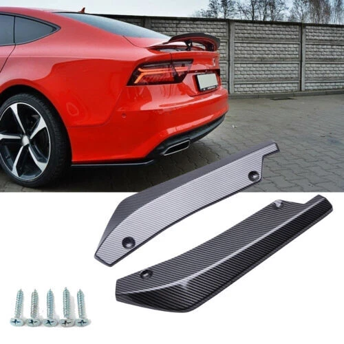 Frontspoiler Lippe Für Audi A6 C8 Sline 2018-2025 - Schwarz ABS Kunststoff
