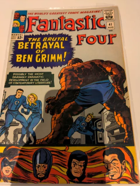 Fantastic Four # 41 Good [Betrayal of Ben Grimm]