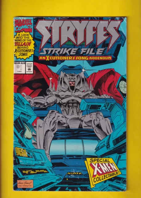 Stryfes strike file - Issue #1 ,  1993 Marvel comics