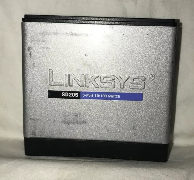 Linksys Cisco Small Business Unmanaged (SD205) 5-Ports External Switch