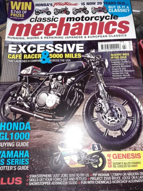 classic motorcycle mechanics magazine 293 march 2012 - yamaha, Kawasaki, honda