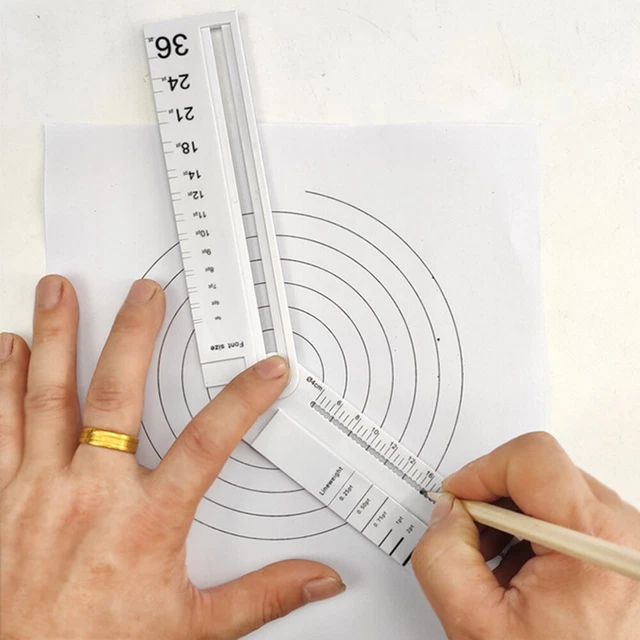 I Righelli Hanno Messo, Pollici E Centimetri Scala Di Misure - Foto 11