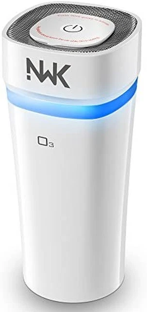 Portable Cordless Ozone Generator Car Air Freshener Odor Eliminator Cigarette Sm