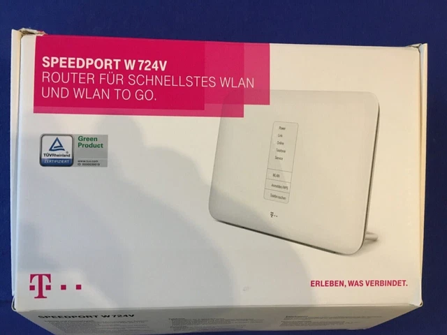 TELEKOM SPEEDPORT W 724 V Typ A WLAN Router 4-Port 1000 LAN USB Defekt ...