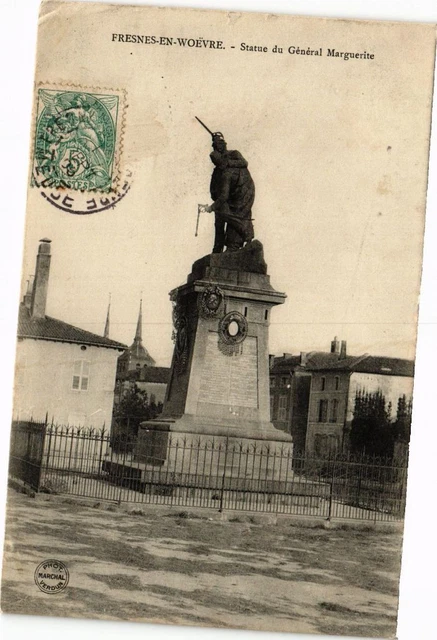 CPA Fresnes in Woevre - Statue of General Margueritte (232371)